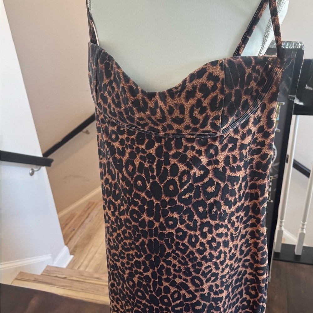 PrettyLittleThing Animal Print Dress